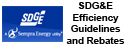 SDG&E Efficiency Guidelines and Rebates